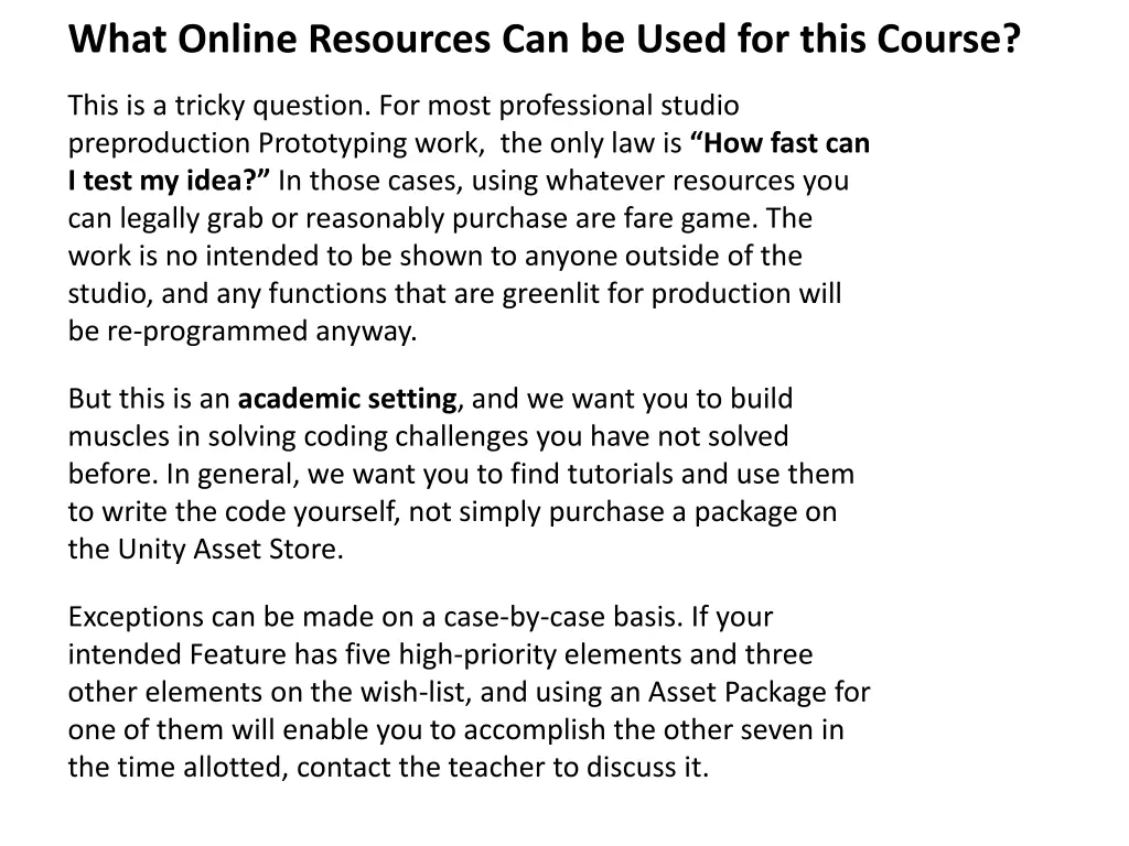 what online resources can be used for this course
