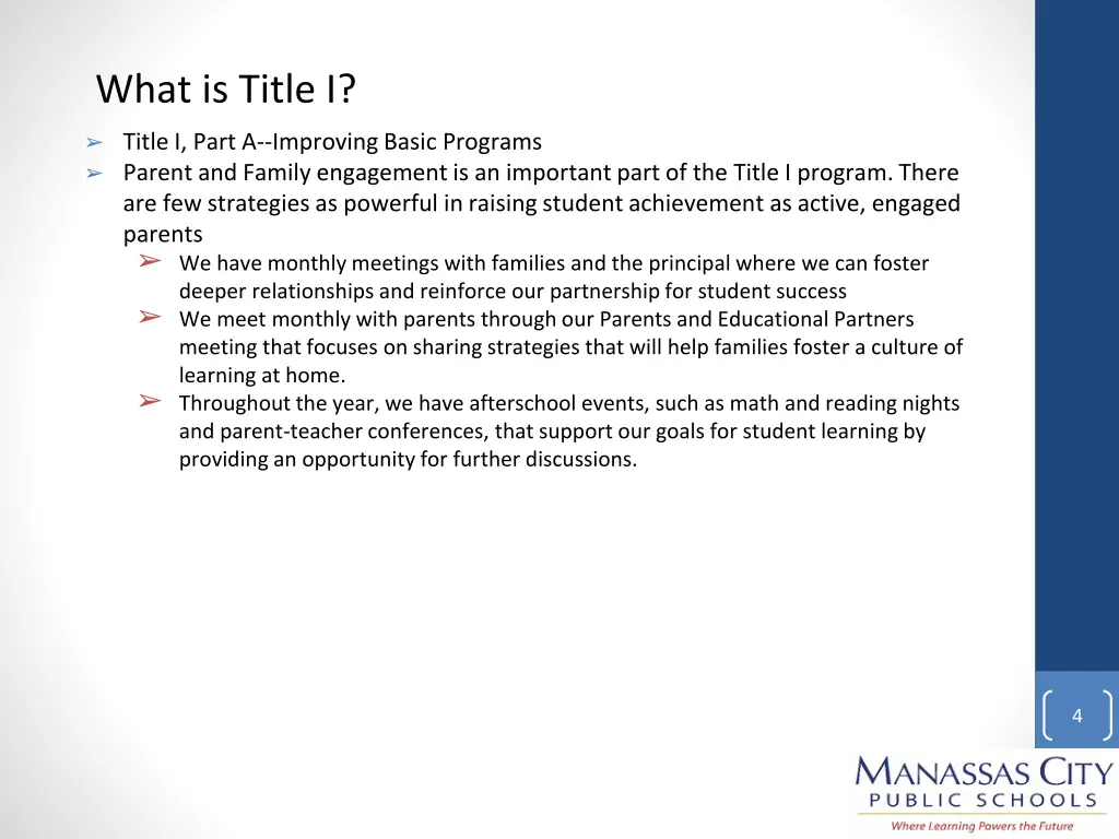 what is title i 1