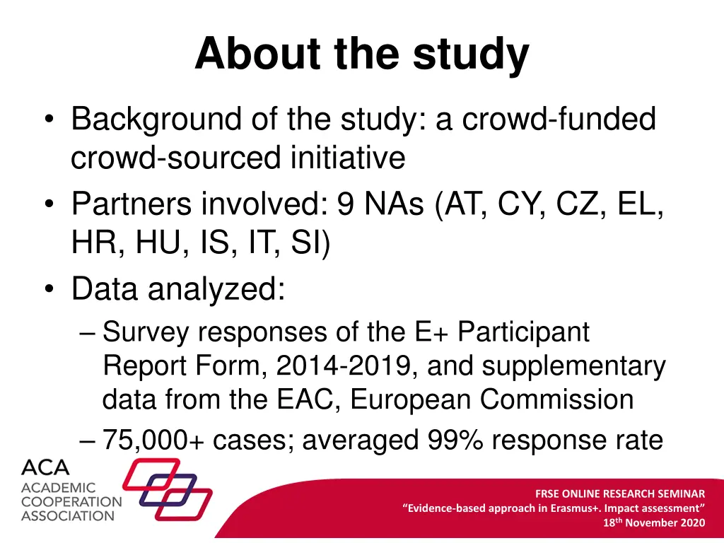 about the study