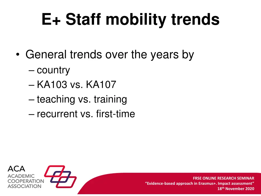e staff mobility trends