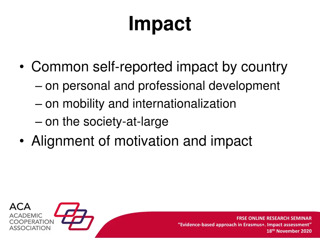 impact