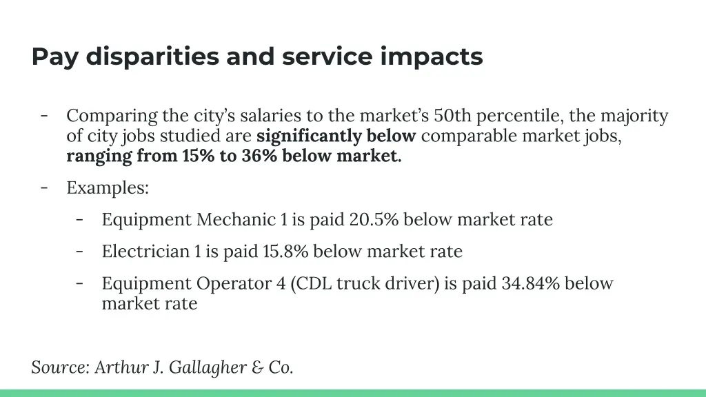 pay disparities and service impacts 2