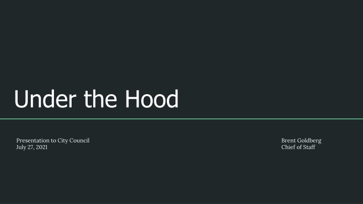 under the hood
