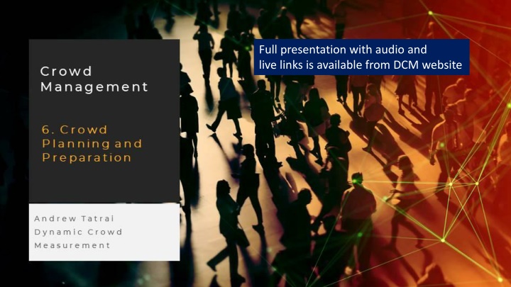 full presentation with audio and live links