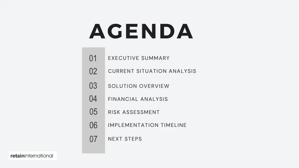 agenda