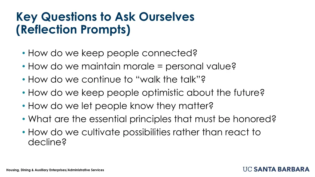 key questions to ask ourselves reflection prompts