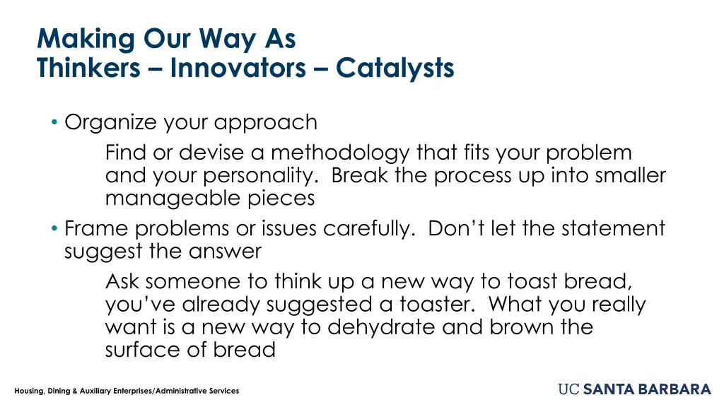 making our way as thinkers innovators catalysts 4