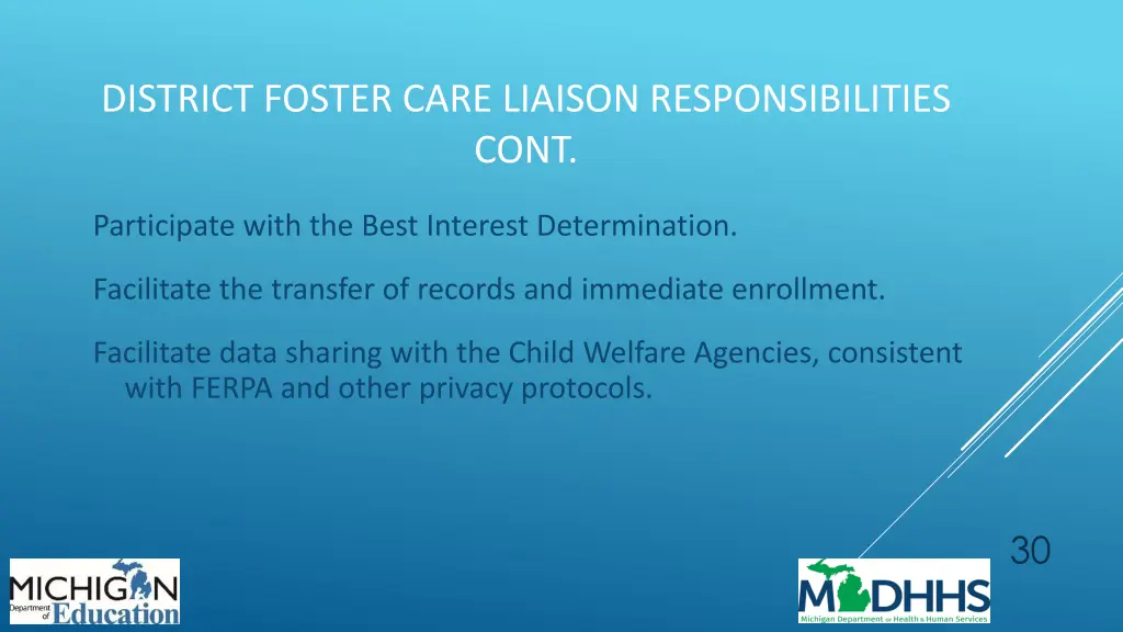 district foster care liaison responsibilities cont