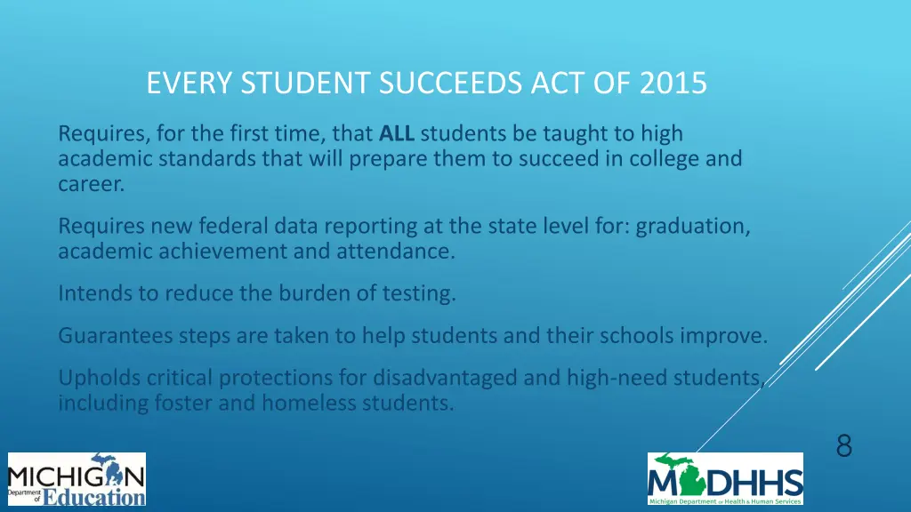every student succeeds act of 2015