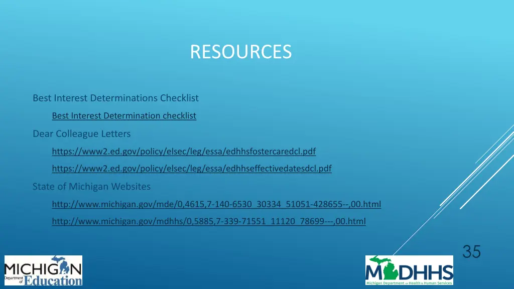 resources