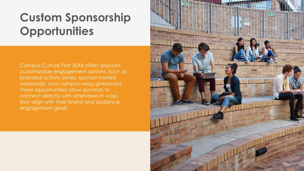 custom sponsorship opportunities