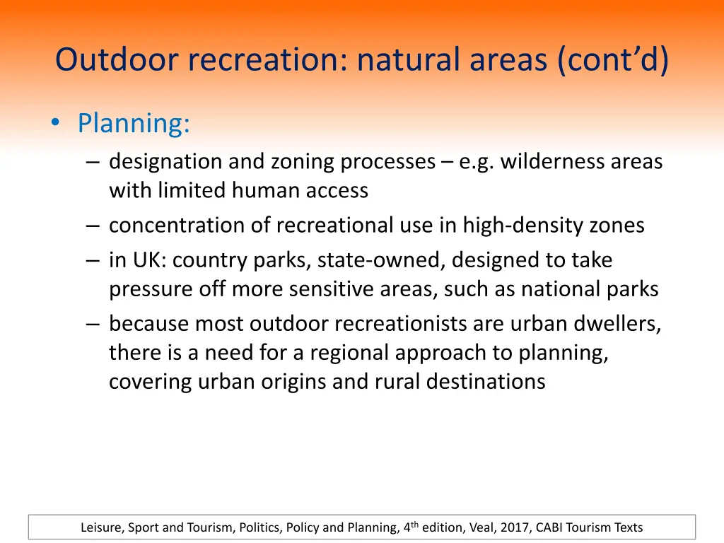 outdoor recreation natural areas cont d 1