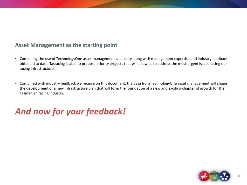 asset management as the starting point