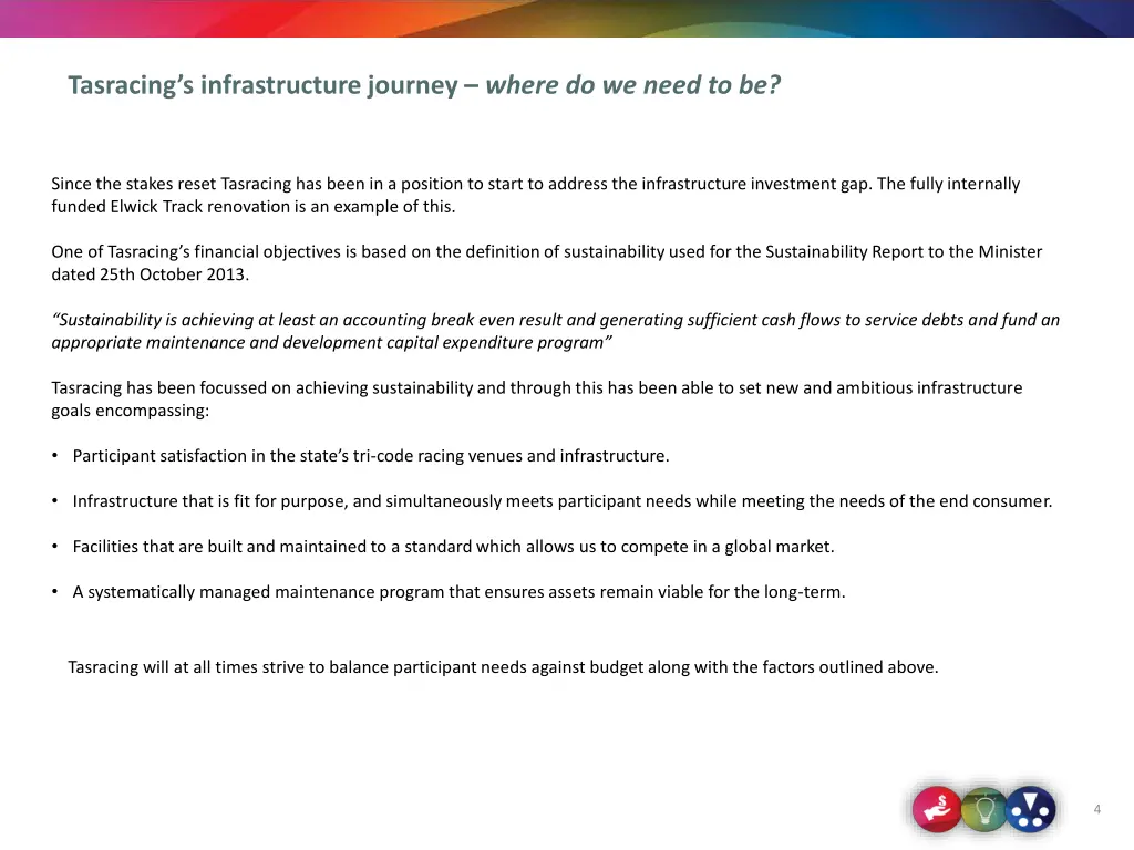 tasracing s infrastructure journey where