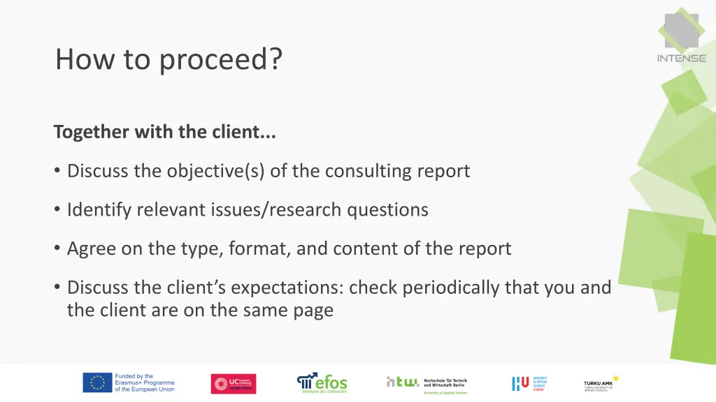 how to proceed