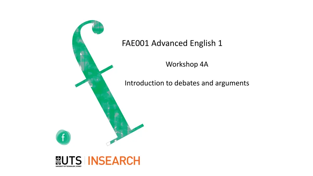 fae001 advanced english 1