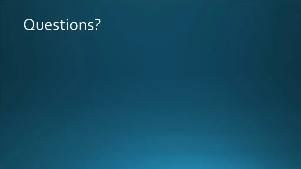questions