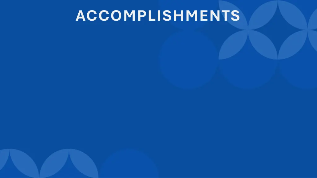 accomplishments 1