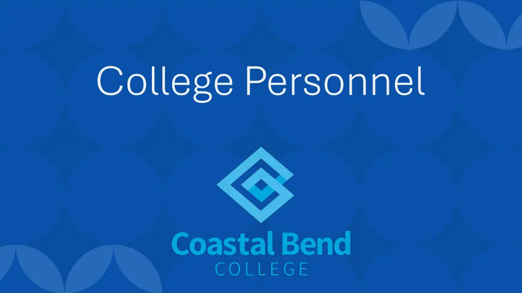 college personnel