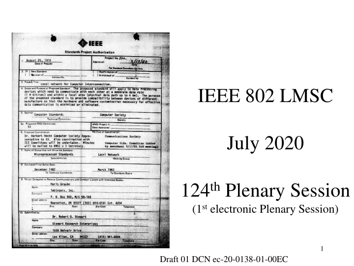 ieee 802 lmsc