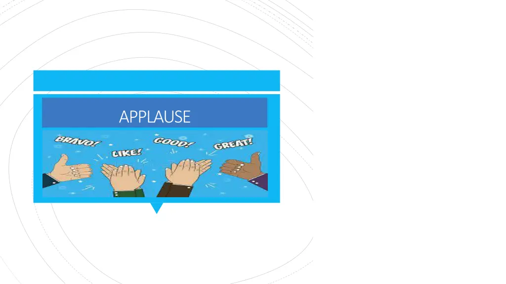 applause