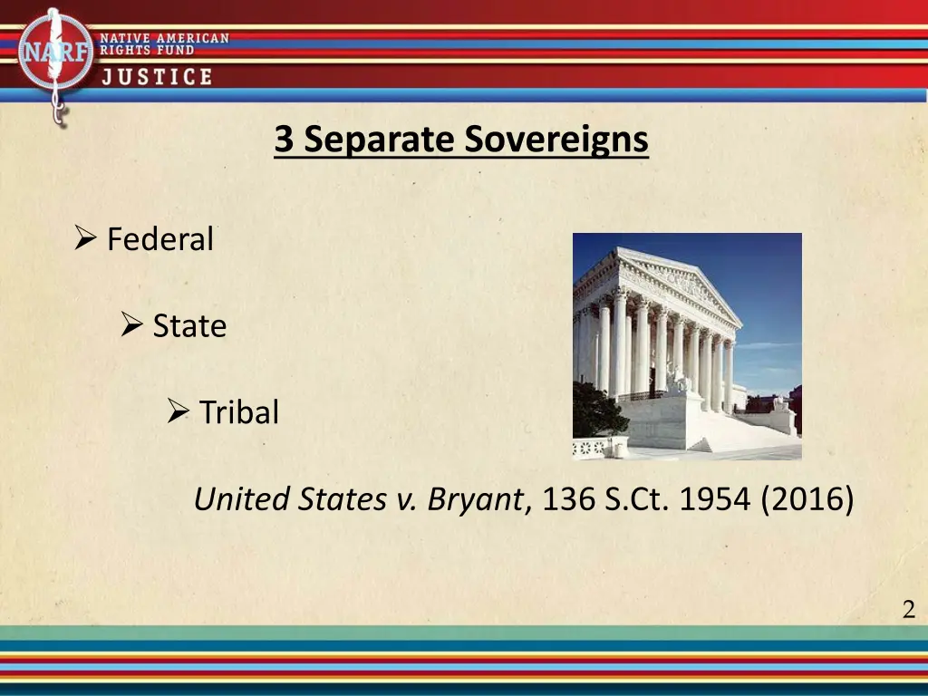 3 separate sovereigns