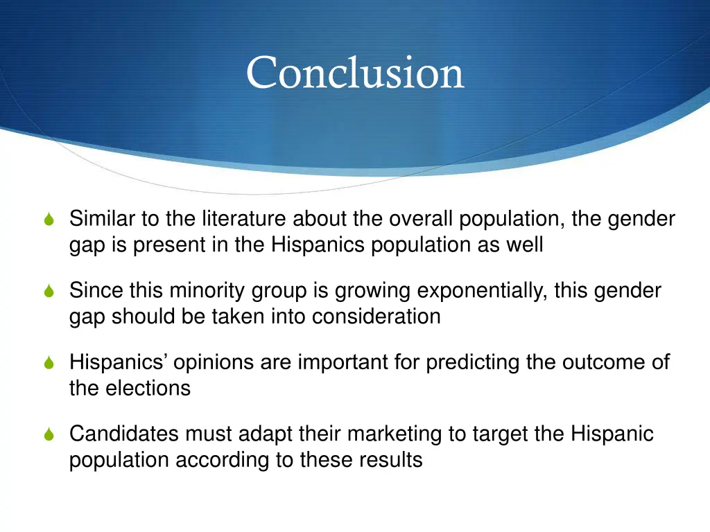 conclusion