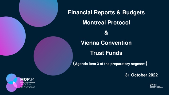financial reports budgets