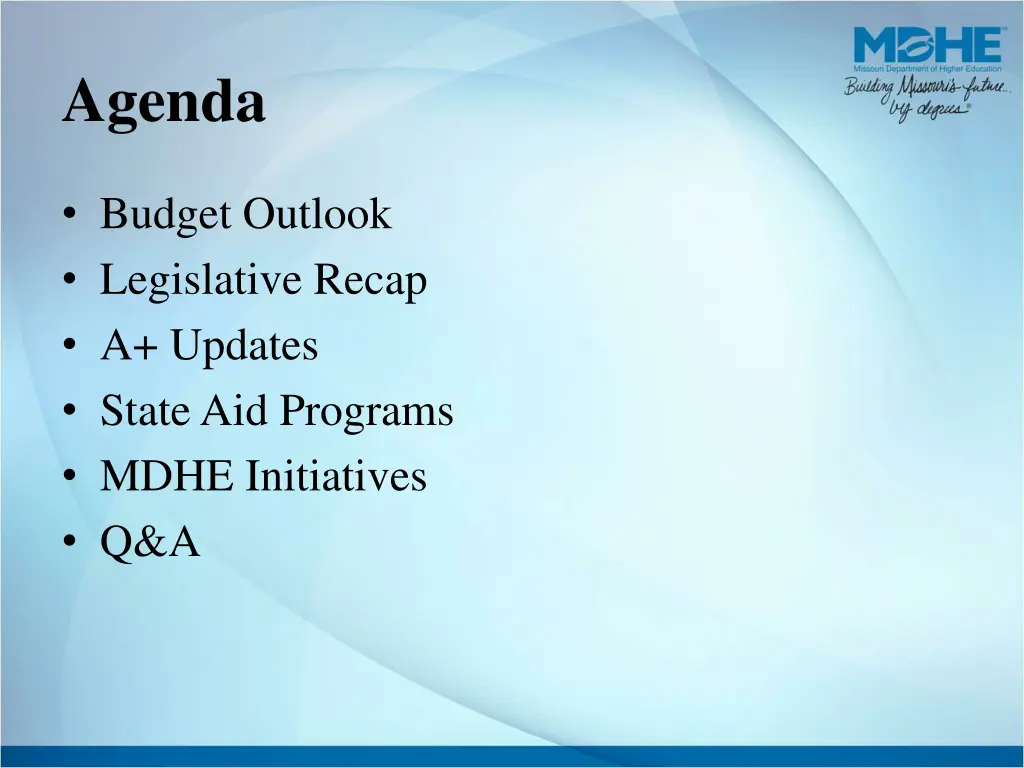 agenda