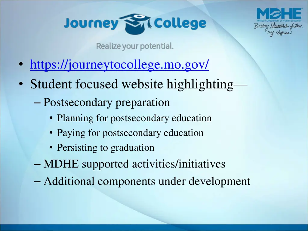 https journeytocollege mo gov student focused