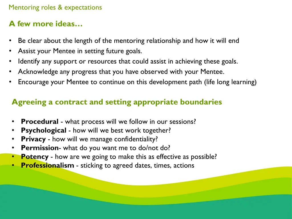 mentoring roles expectations 3