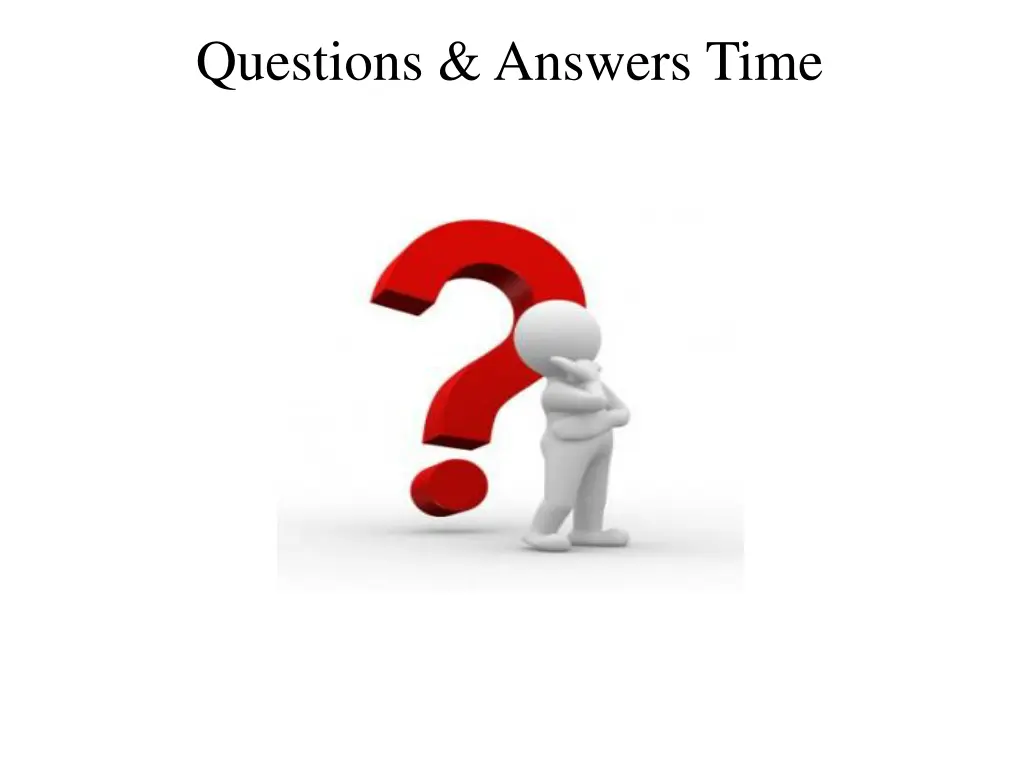 questions answers time