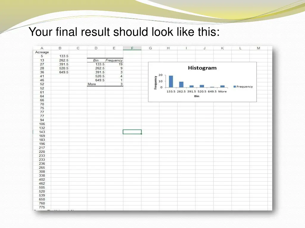 your final result should look like this