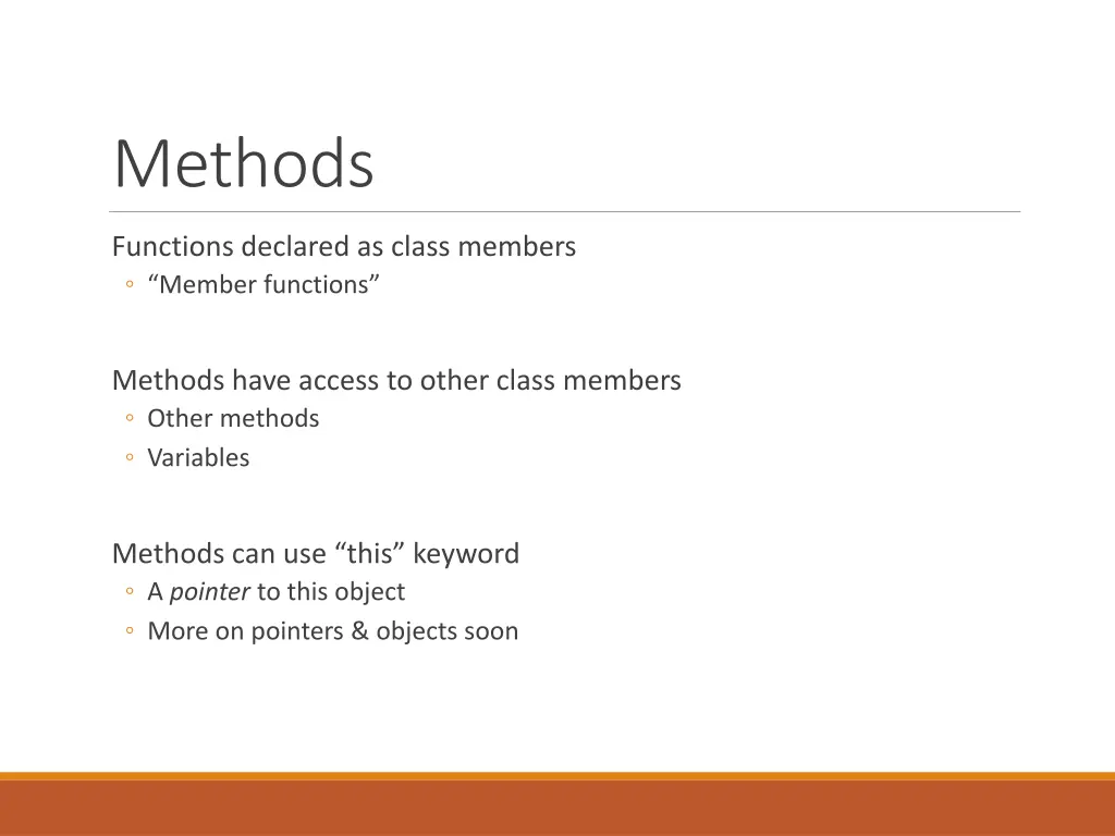 methods