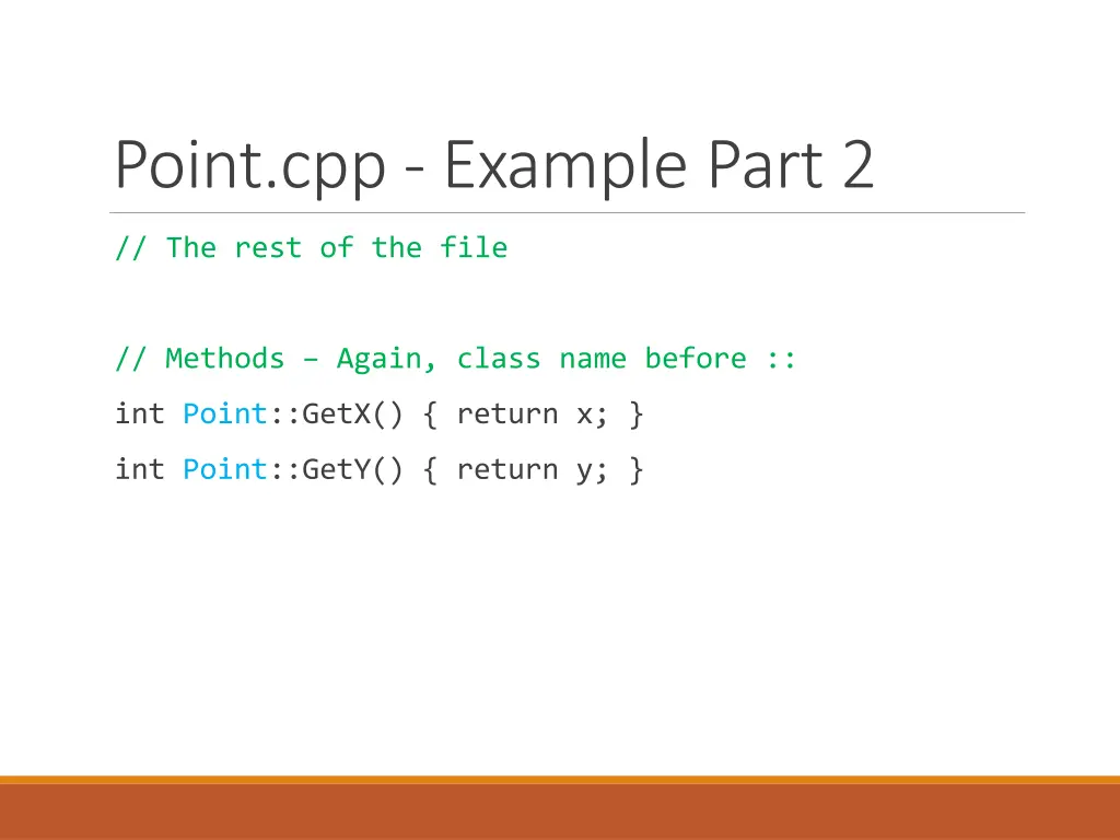 point cpp example part 2
