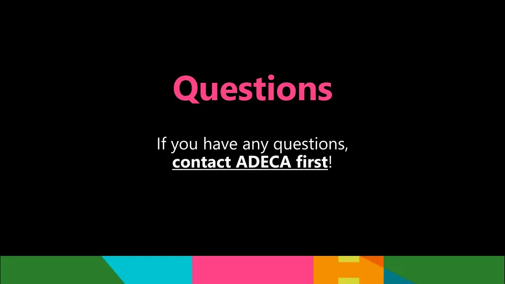questions