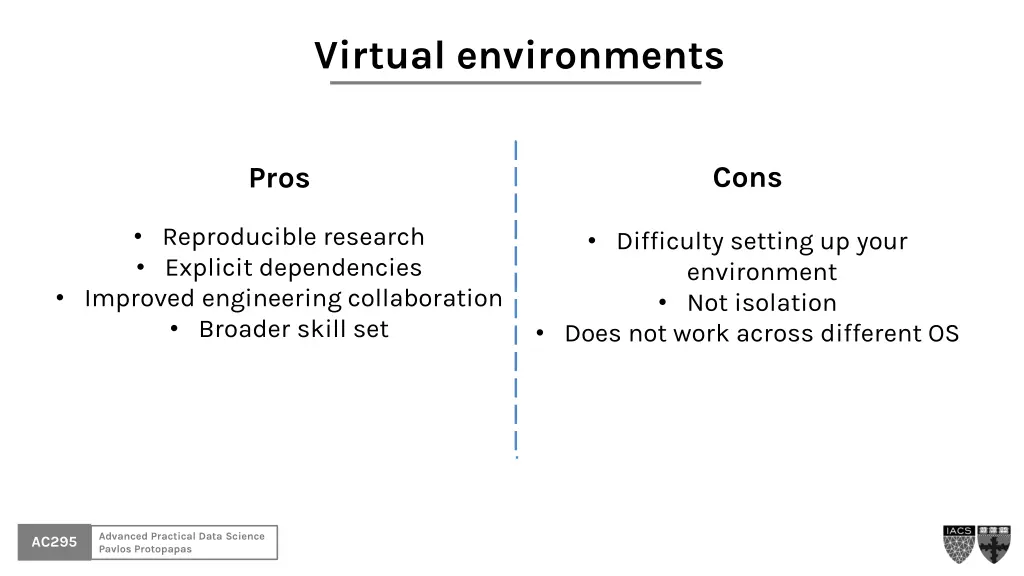 virtual environments