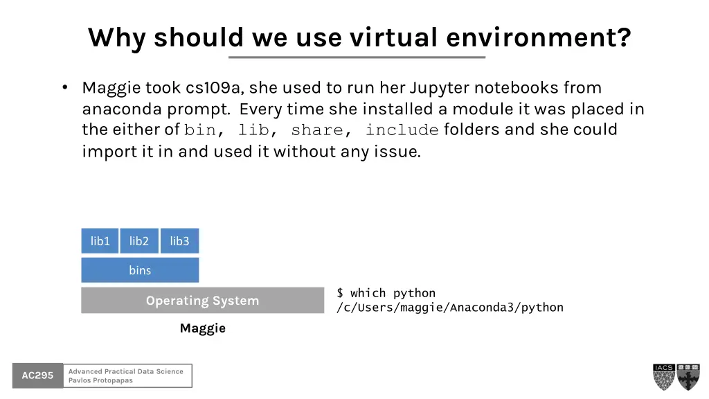 why should we use virtual environment 1