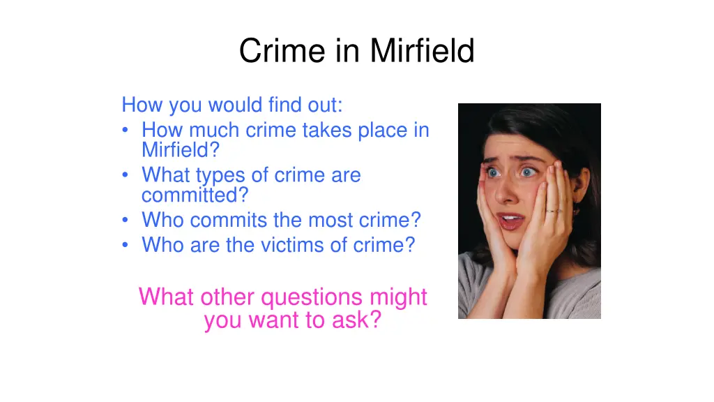 crime in mirfield