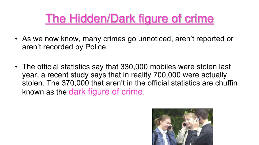 the hidden dark figure of crime