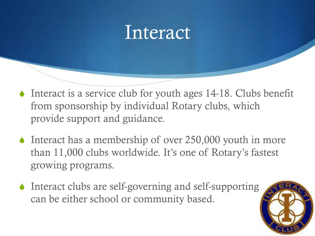 interact