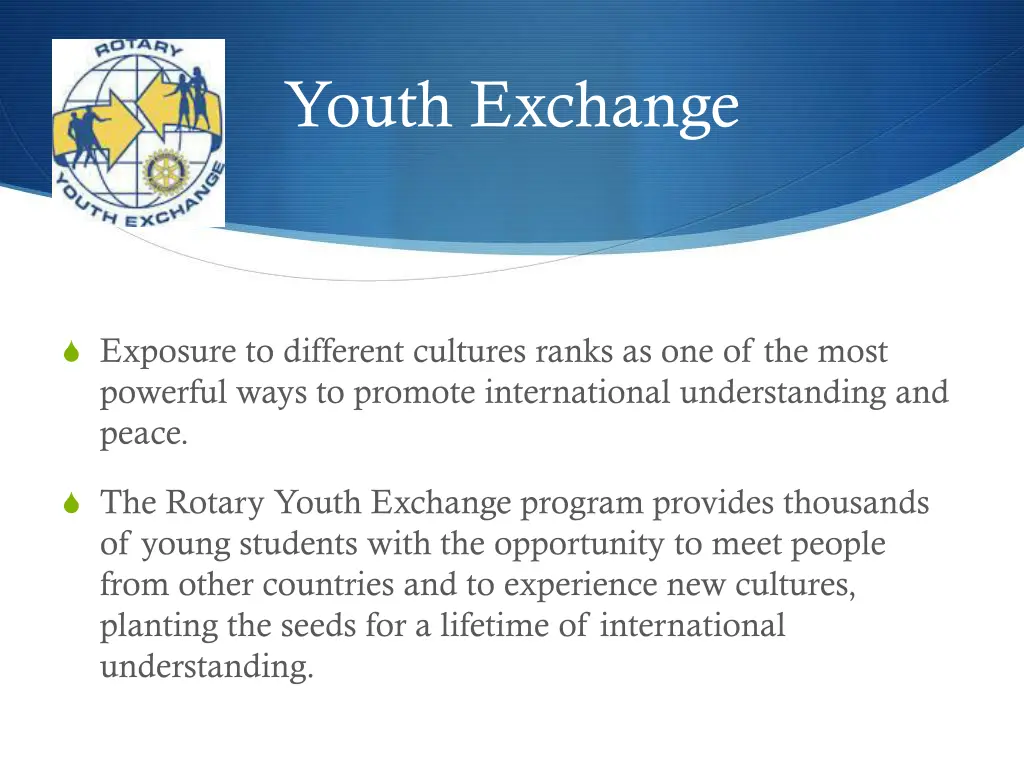 youth exchange