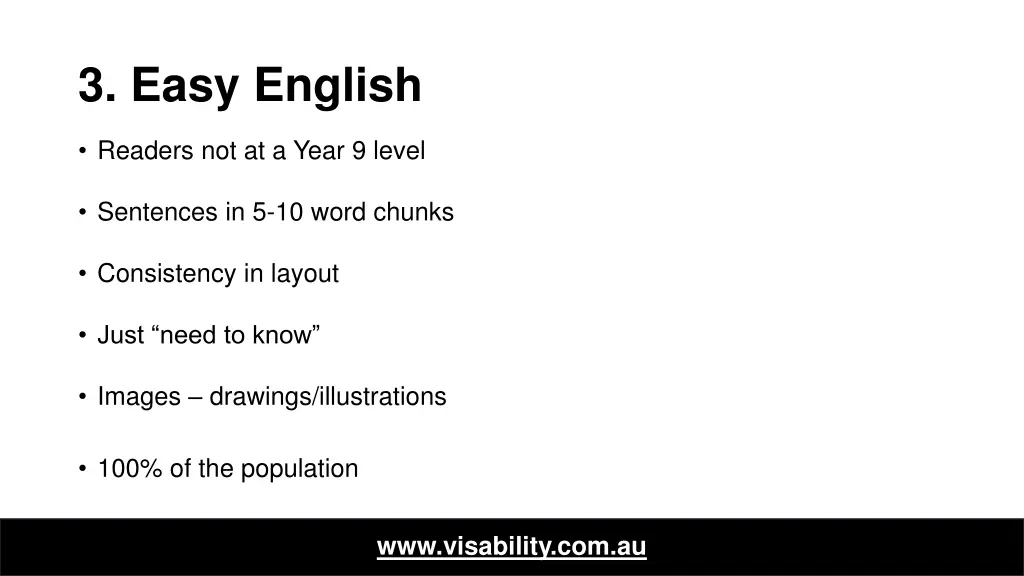3 easy english