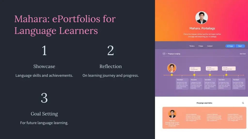 mahara eportfolios for language learners 1