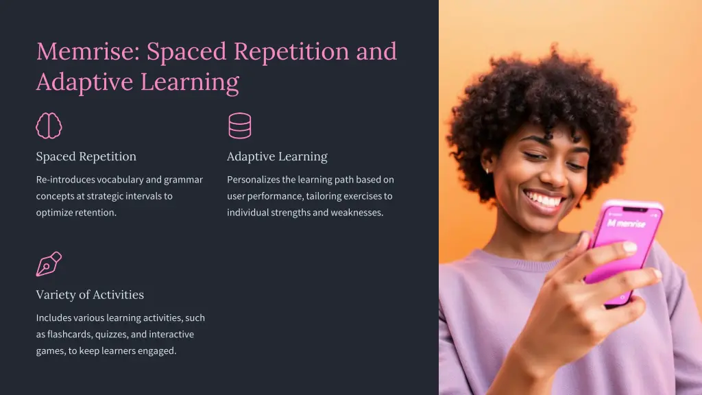 memrise spaced repetition and adaptive learning