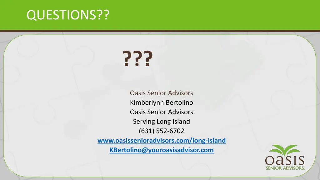questions