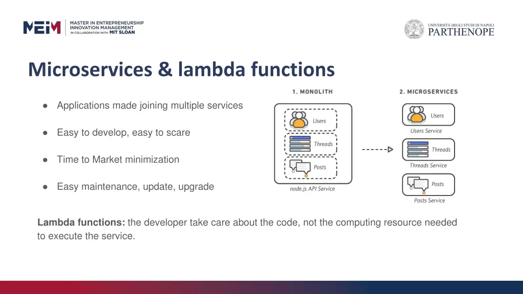microservices lambda functions
