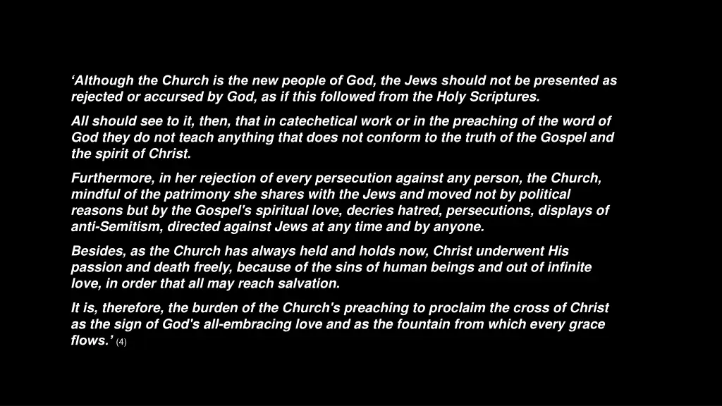 although the church is the new people
