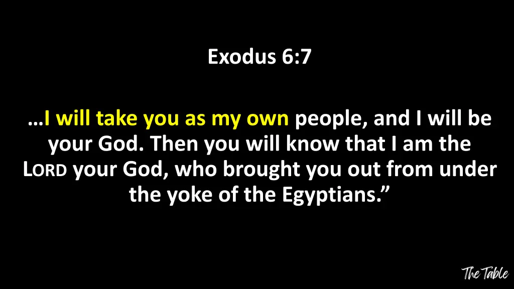 exodus 6 7