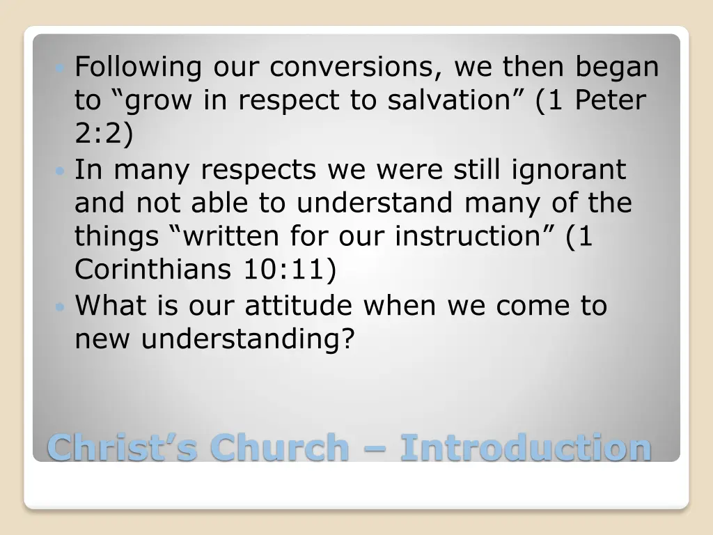 following our conversions we then began to grow